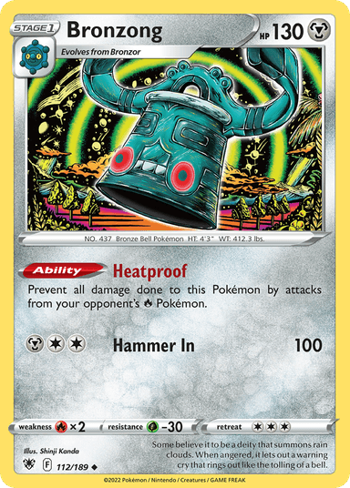 Bronzong, Astral Radiance 112