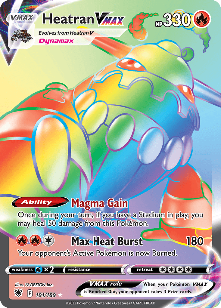 Heatran VMAX, Astral Radiance 191
