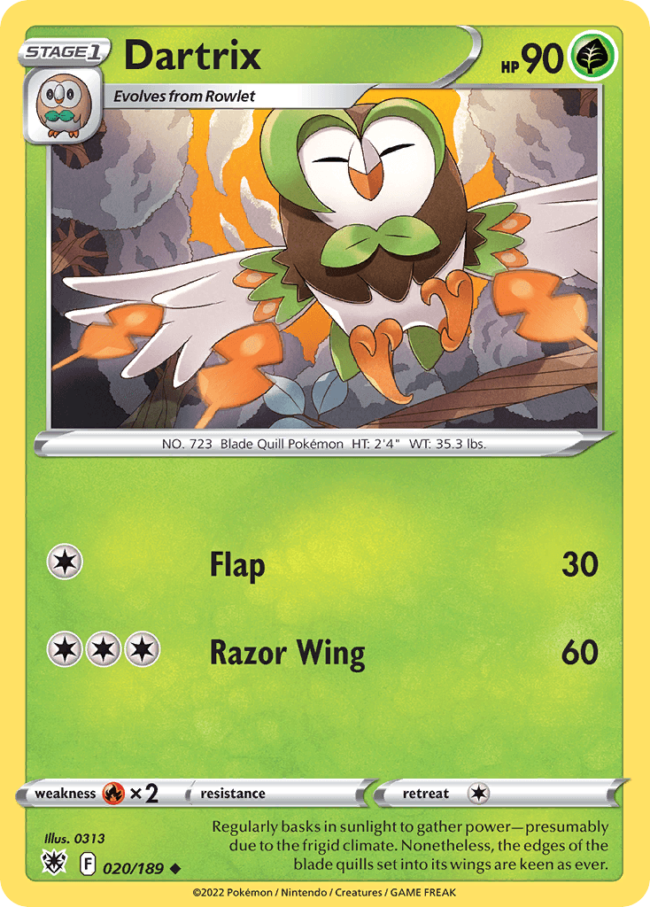 Dartrix, Astral Radiance 20