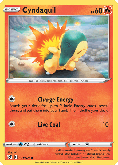 Cyndaquil, Astral Radiance 23