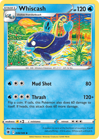 Whiscash, Astral Radiance 36