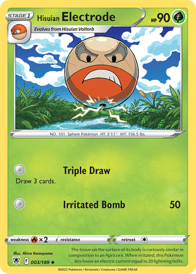 Hisuian Electrode, Astral Radiance 3