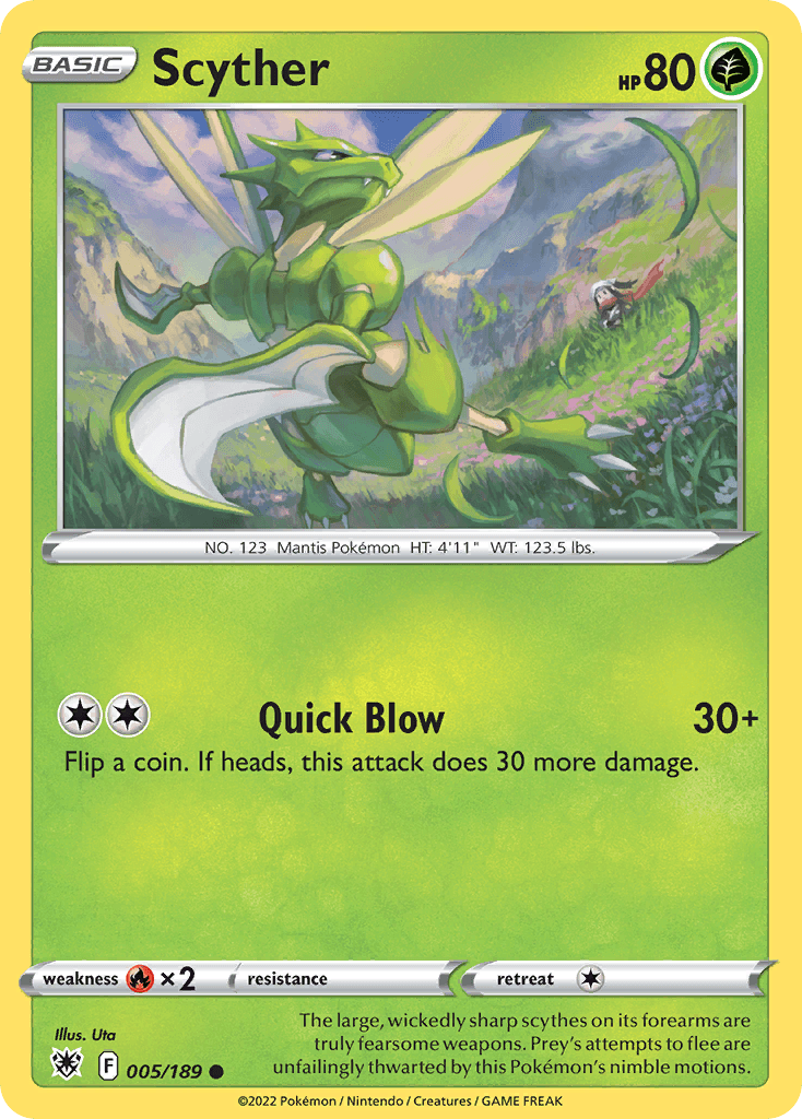 Scyther, Astral Radiance 5