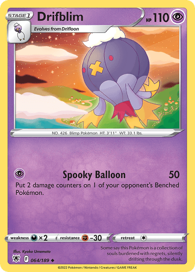 Drifblim, Astral Radiance 64