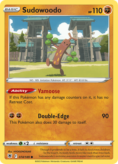 Sudowoodo, Astral Radiance 74
