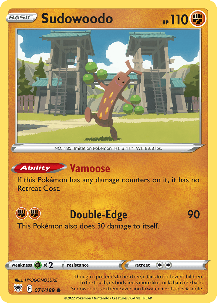 Sudowoodo, Astral Radiance 74