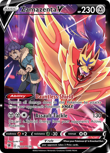 Zamazenta V, Astral Radiance Trainer Gallery TG22