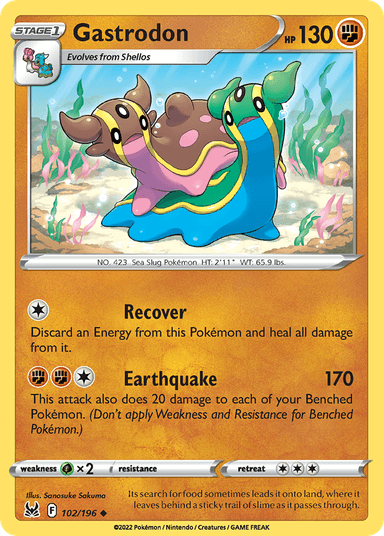 Gastrodon, Lost Origin 102