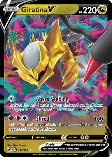 Giratina V, Lost Origin 130
