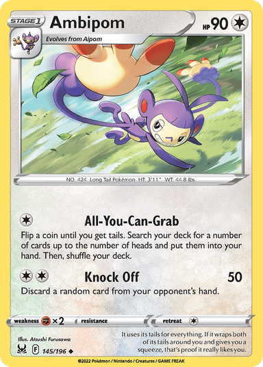 Ambipom, Lost Origin 145