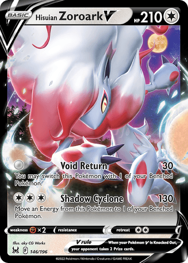 Hisuian Zoroark V, Lost Origin 146