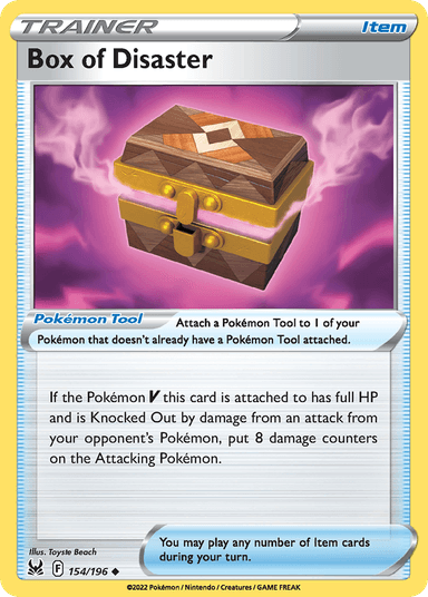 Box of Disaster, Lost Origin 154