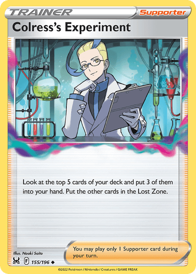 Colress's Experiment, Lost Origin 155