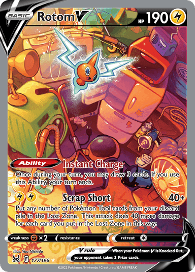 Rotom V, Lost Origin 177