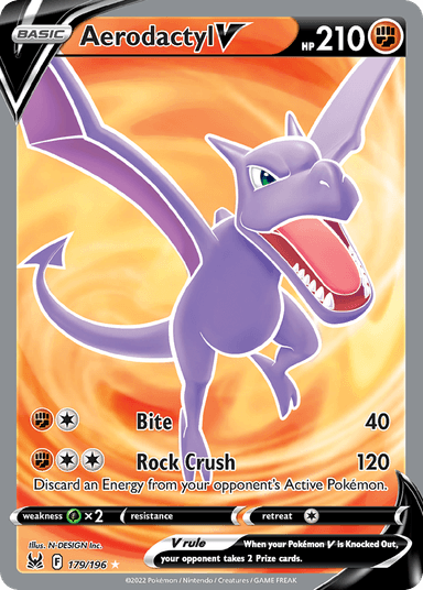 Aerodactyl V, Lost Origin 179