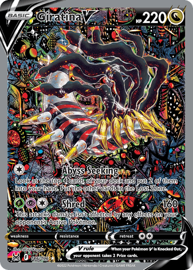 Giratina V, Lost Origin 186