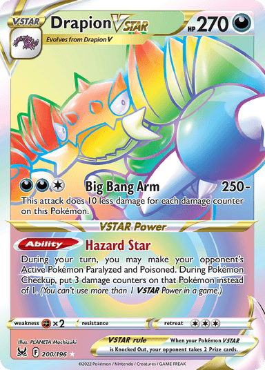 Drapion VSTAR, Lost Origin 200