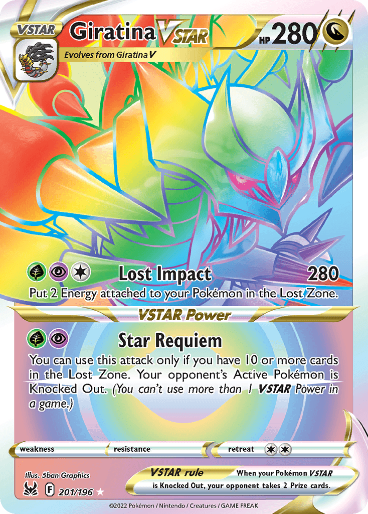 Giratina VSTAR, Lost Origin 201