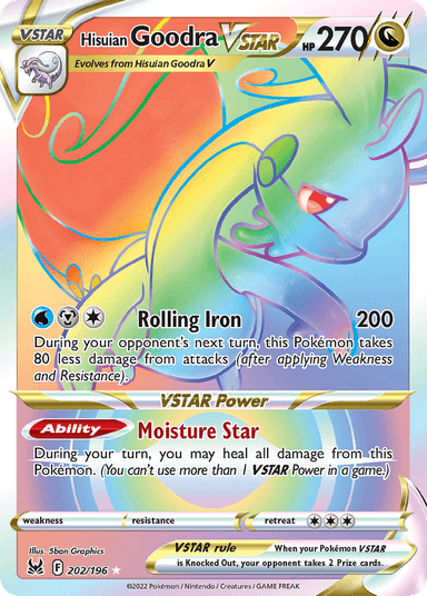 Hisuian Goodra VSTAR, Lost Origin 202