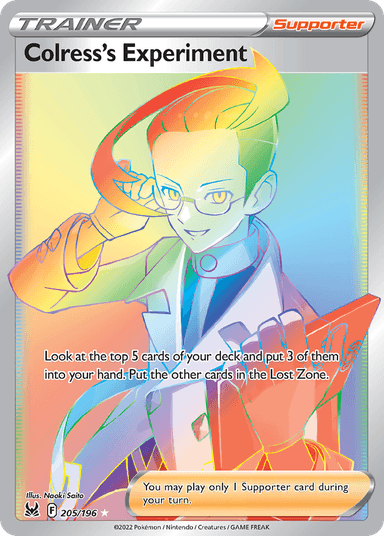 Colress's Experiment, Lost Origin 205