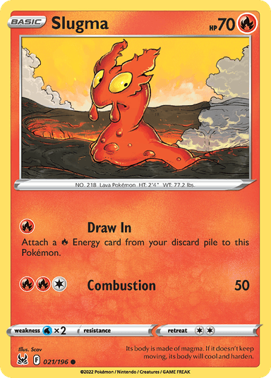 Slugma, Lost Origin 21