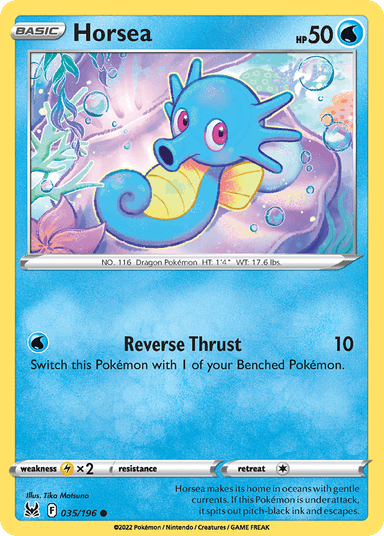 Horsea, Lost Origin 35