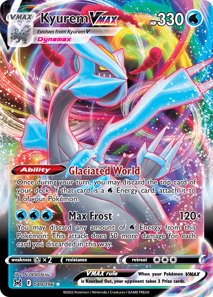 Kyurem VMAX, Lost Origin 49