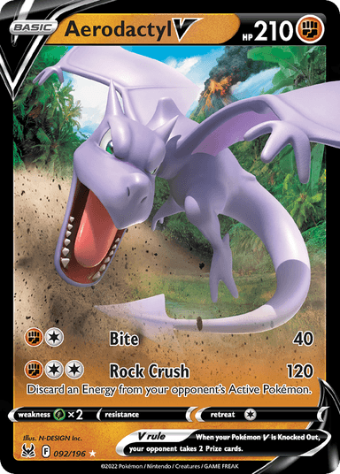 Aerodactyl V, Lost Origin 92