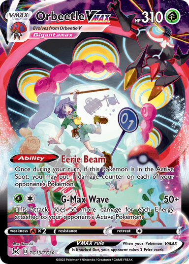 Orbeetle VMAX, Lost Origin Trainer Gallery TG13