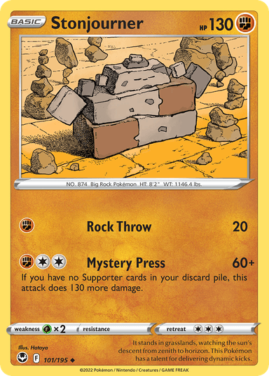 Stonjourner, Silver Tempest 101