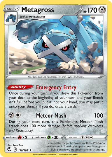 Metagross, Silver Tempest 119