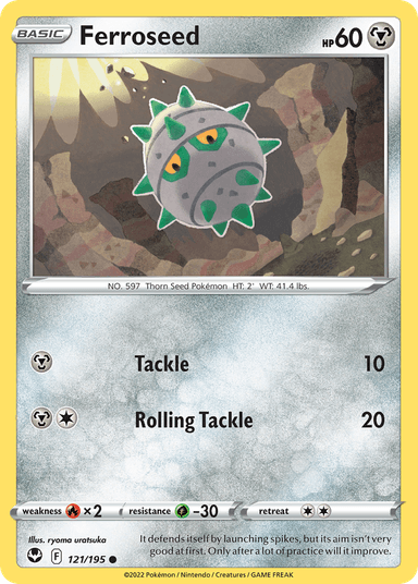 Ferroseed, Silver Tempest 121