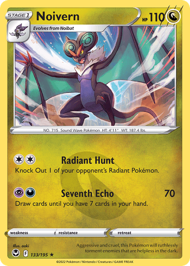 Noivern, Silver Tempest 133
