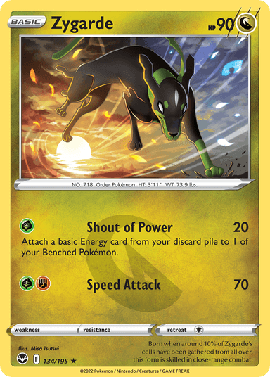 Zygarde, Silver Tempest 134