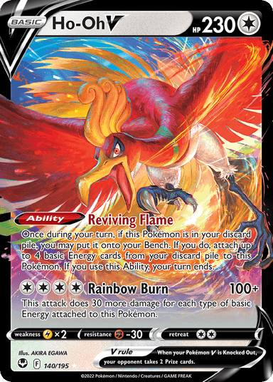 Ho-Oh V, Silver Tempest 140