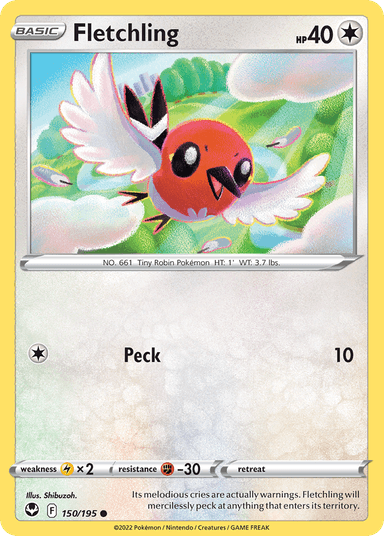 Fletchling, Silver Tempest 150