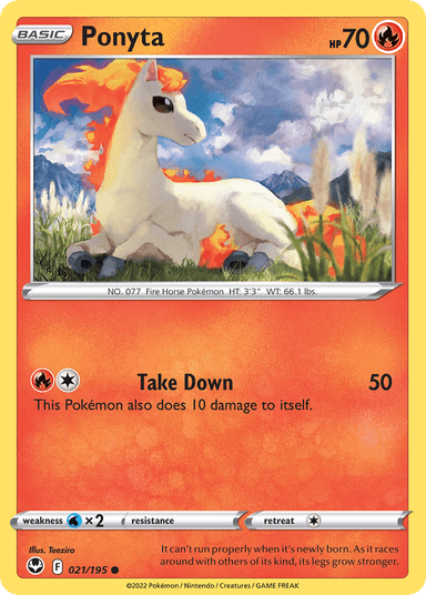 Ponyta, Silver Tempest 21