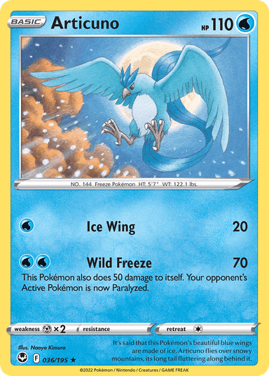 Articuno, Silver Tempest 36