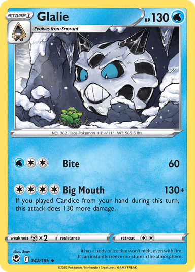 Glalie, Silver Tempest 42