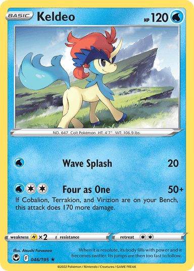 Keldeo, Silver Tempest 46