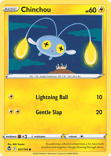 Chinchou, Silver Tempest 51