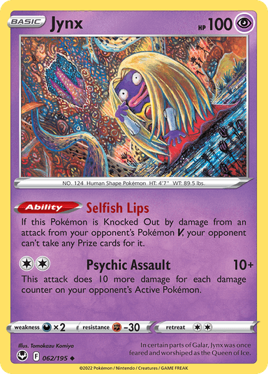 Jynx, Silver Tempest 62