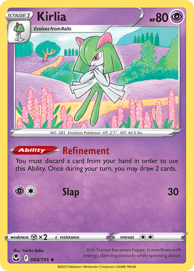 Kirlia, Silver Tempest 68