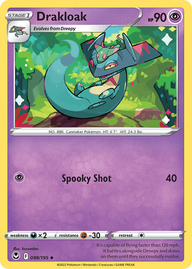 Drakloak, Silver Tempest 88