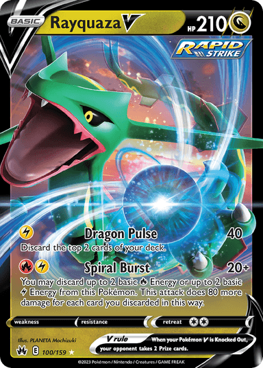 Rayquaza V, Crown Zenith 100