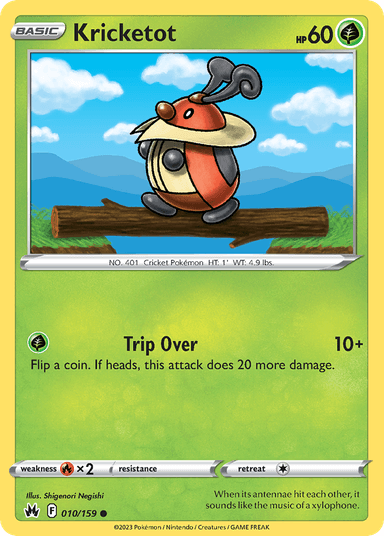 Kricketot, Crown Zenith 10