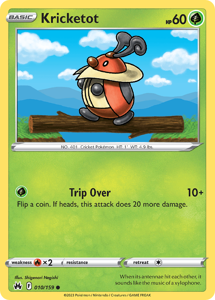 Kricketot, Crown Zenith 10