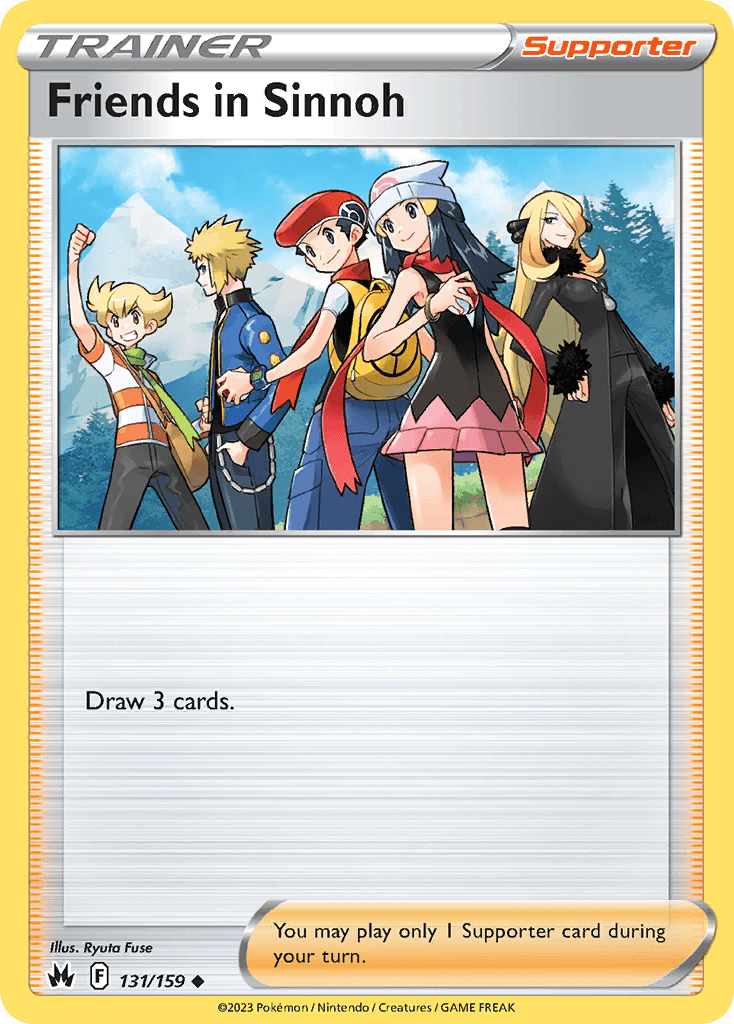 Friends in Sinnoh, Crown Zenith 131