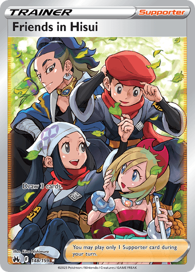 Friends in Hisui, Crown Zenith 148