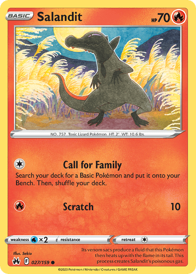Salandit, Crown Zenith 27